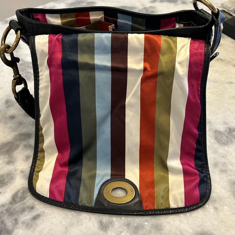 Coach 65th Anniversary Vachetta Black Saddle Bag - Picture 8 of 13